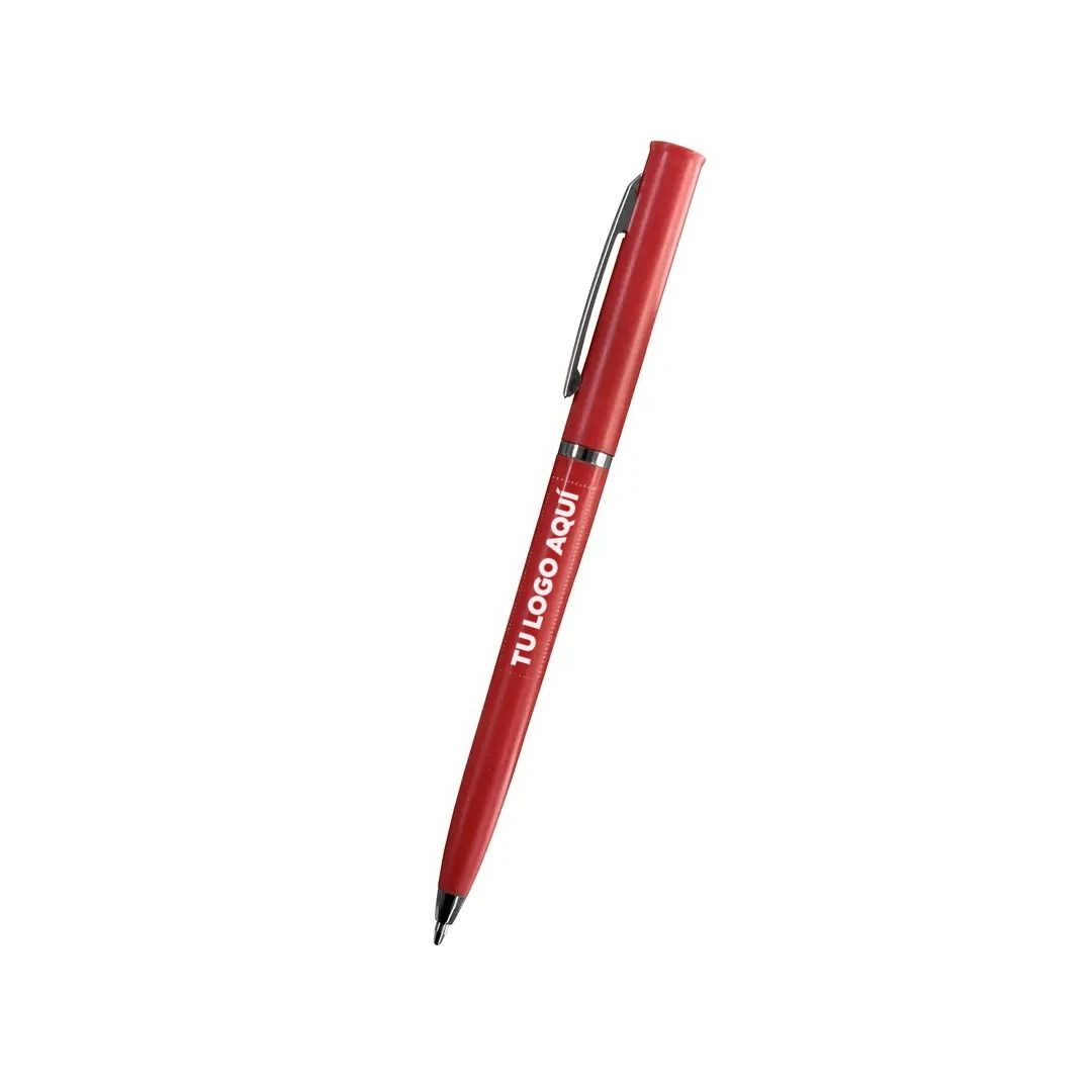 Bolígrafo Rojo - personalizable con tu logo
