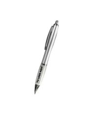 Bolígrafo Plateado Con Transparente - personalizable con tu logo