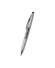Boligrafo Twist Touch Plateado - personalizable con tu logo