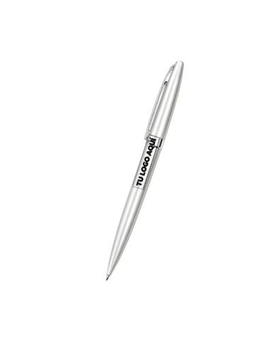 Boligrafo Zenit Color Plateado - personalizable con tu logo