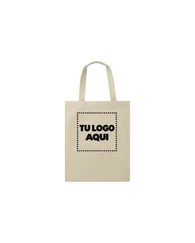 Bolso Cambrela Beige 1 Con Tira Cosido 30X37X10 - personalizable con tu logo