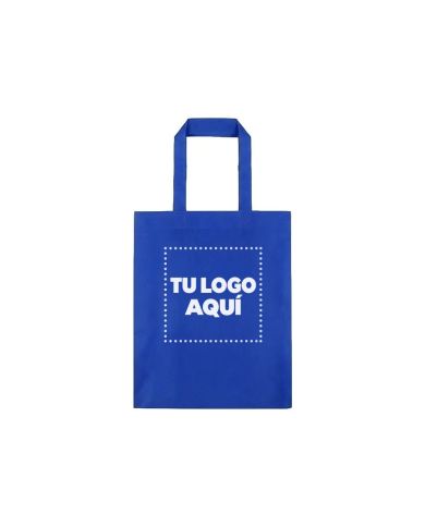 Bolso Cambrela Termosellado Color Azul 30X38X10 - personalizable con tu logo