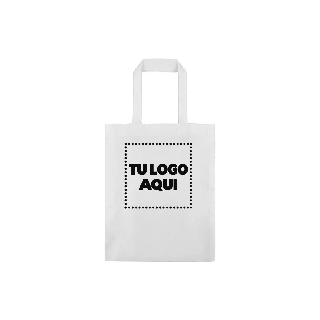 Bolso Cambrela Termosellado Color Blanco 30X38X10 - personalizable con tu logo