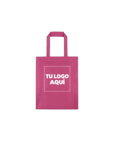 Bolso Cambrela Termosellado Color Fucsia 30X38X10 - personalizable con tu logo