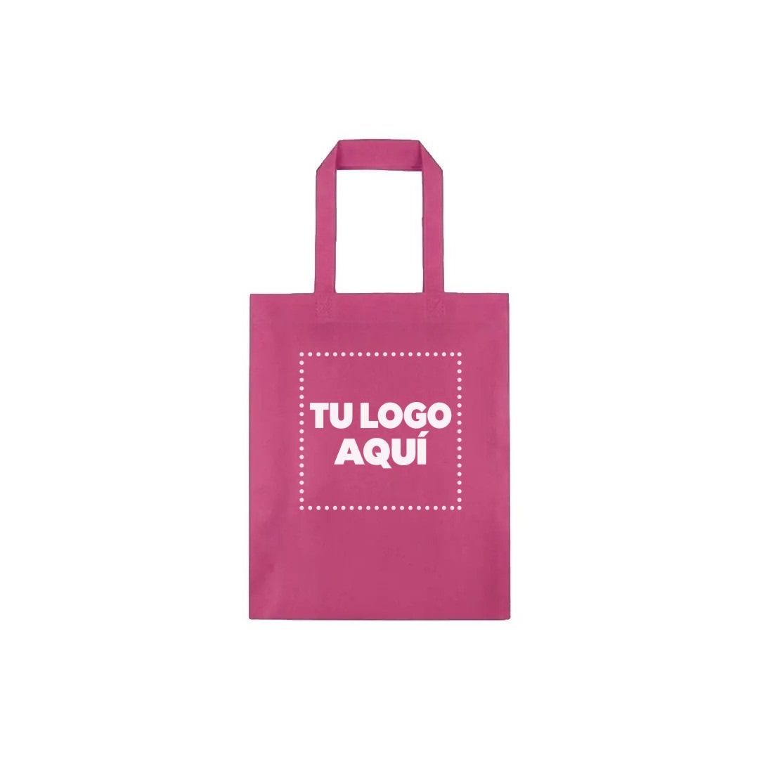Bolso Cambrela Termosellado Color Fucsia 30X38X10 - personalizable con tu logo