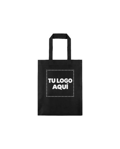 Bolso Cambrela Termosellado Color Negro 30X38X10 - personalizable con tu logo
