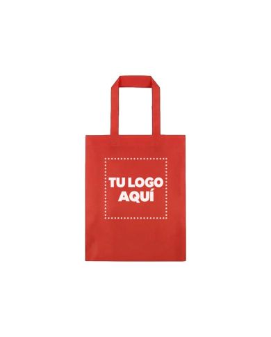 Bolso Cambrela Termosellado Color Rojo 30X38X10 - personalizable con tu logo