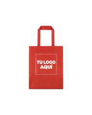 Bolso Cambrela Termosellado Color Rojo 30X38X10 - personalizable con tu logo