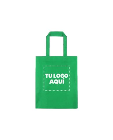 Bolso Cambrela Termosellado Color Verde 30X38X10 - personalizable con tu logo