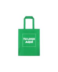 Bolso Cambrela Termosellado Color Verde 30X38X10 - personalizable con tu logo