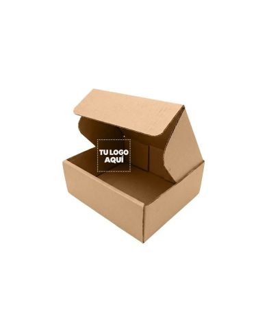 Caja Emprendedor Kraft 25X19X9Cm - personalizable con tu logo