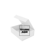 Caja Plegable Premium Color Blanco - personalizable con tu logo