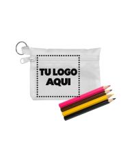 Cartuchera Con Lapices De Colores Martina 2 - personalizable con tu logo