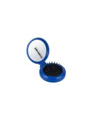 Cepillo Con Espejo Redondo Azul - personalizable con tu logo
