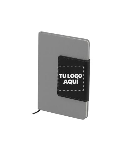 Cuaderno Aesthetic Gris - personalizable con tu logo