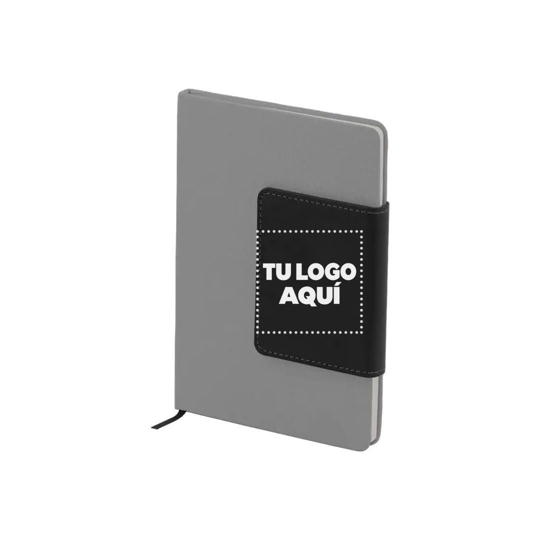 Cuaderno Aesthetic Gris - personalizable con tu logo