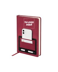Cuaderno Ejecutivo Rojo - personalizable con tu logo