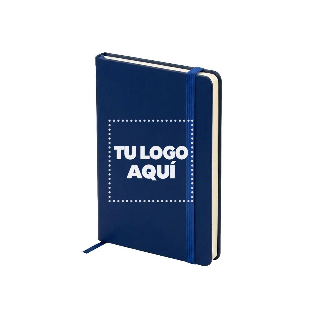 Cuaderno Azul - personalizable con tu logo