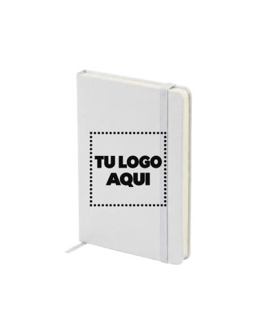 Cuaderno London Blanco - personalizable con tu logo
