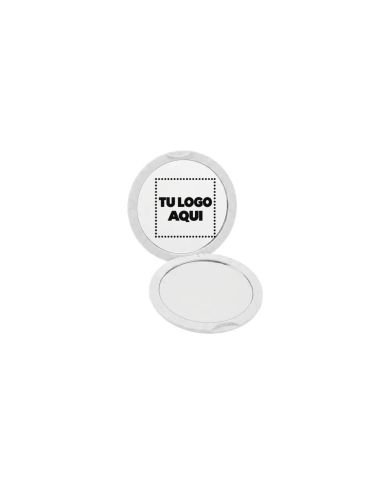 Espejo Circular - personalizable con tu logo
