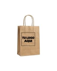 Funda De Papel Kraft Grande - personalizable con tu logo