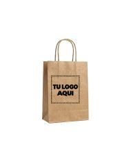 Funda De Papel Kraft Mediana - personalizable con tu logo