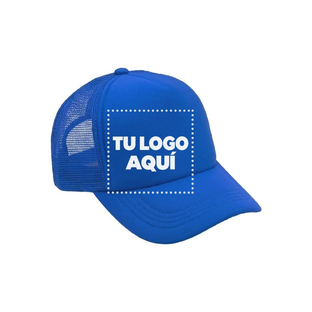 Gorra Camionera Premium Azul - personalizable con tu logo