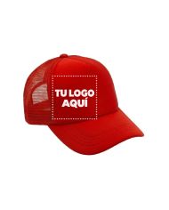 Gorra Camionera Premium Rojo - personalizable con tu logo