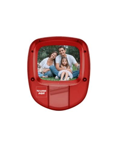 Imantado Premium Portaretrato Y Porta Notas Rojo - personalizable con tu logo