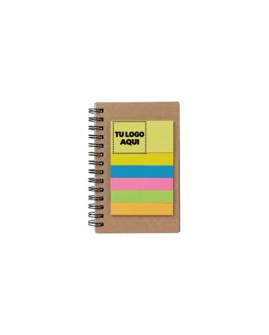 Libreta Ecologica Note Con Post It - personalizable con tu logo