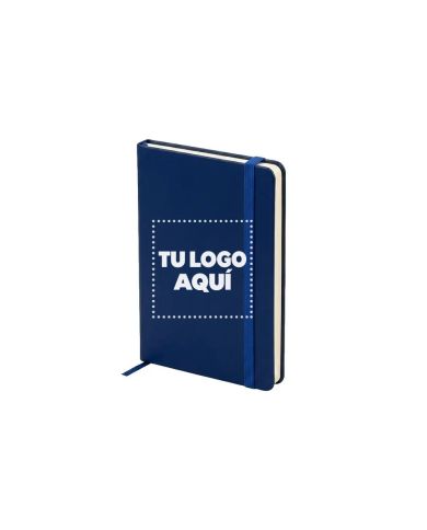 Libreta London Azul - personalizable con tu logo