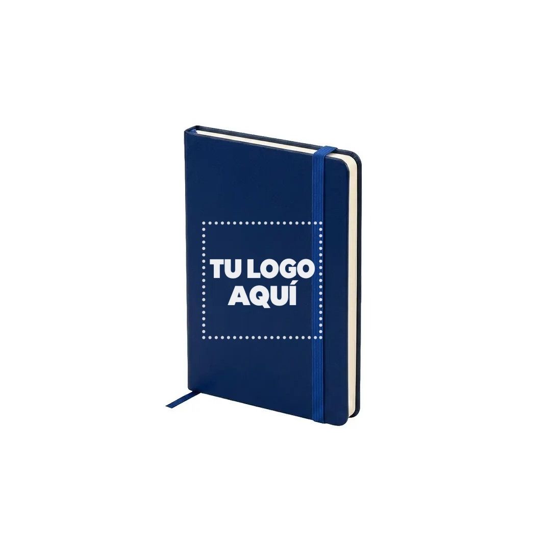 Libreta Azul - personalizable con tu logo