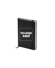 Libreta London Negro - personalizable con tu logo