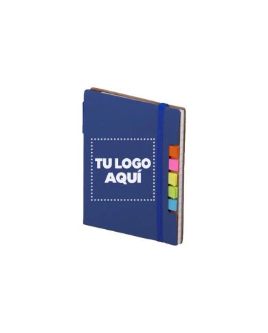 Libreta Natura Azul - personalizable con tu logo