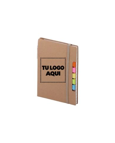 Libreta Natura Kraft - personalizable con tu logo