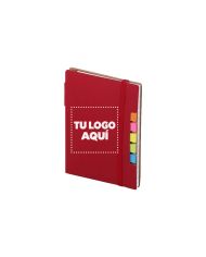 Libreta Natura Rojo - personalizable con tu logo