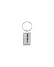 Llavero Metalico Rectangular - personalizable con tu logo