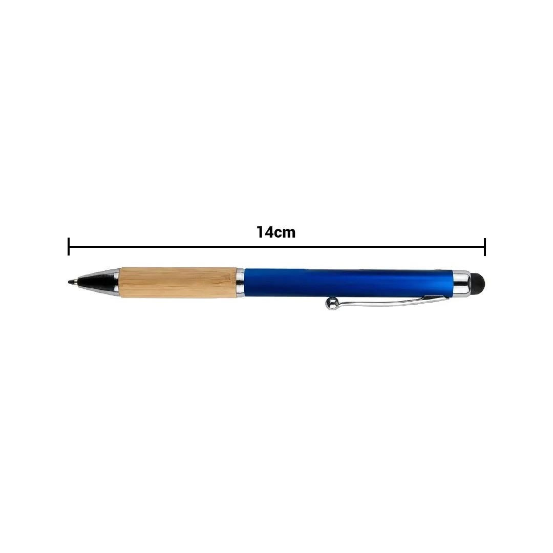 Boligrafo Bamboo Berlin Con Touch Azul