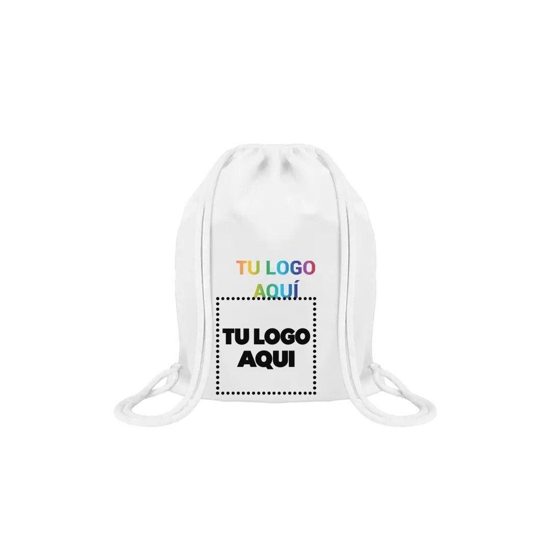 Mochila Encarrujada Sublimable Con Cordon 34X40 - personalizable con tu logo