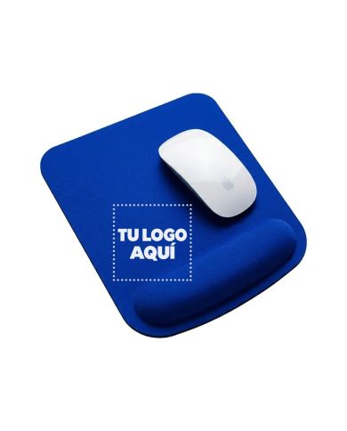 Mousepad Comfort Azul - personalizable con tu logo