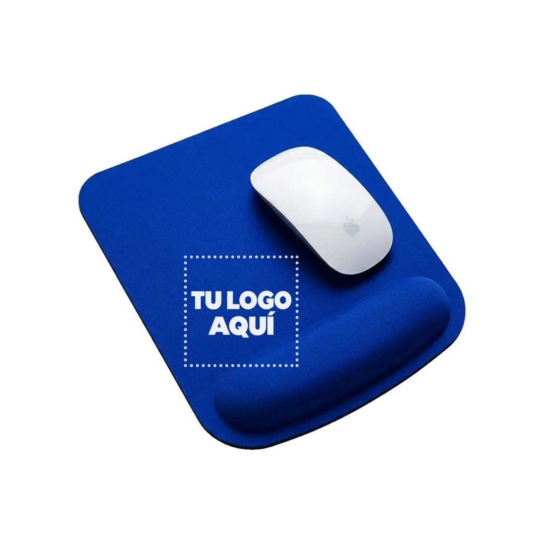 Mousepad Comfort Azul - personalizable con tu logo