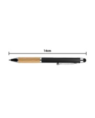 Boligrafo Bamboo Berlin Con Touch Negro