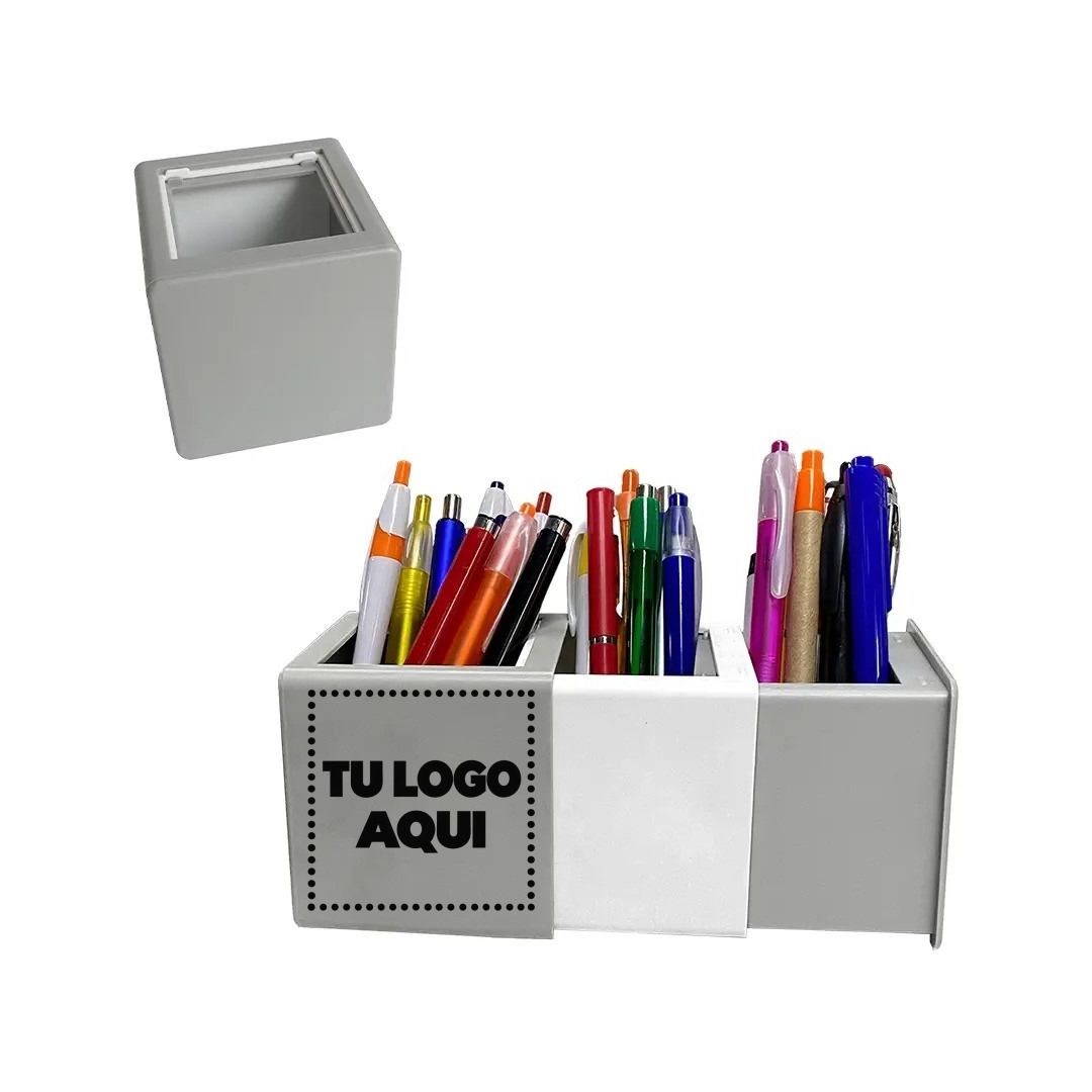 Porta Boligrafos 3 En 1 - personalizable con tu logo