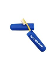 Porta Cepillo Dental Azul - personalizable con tu logo