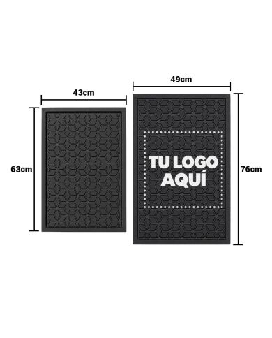 Set De Tapetes Desinfectantes - personalizable con tu logo