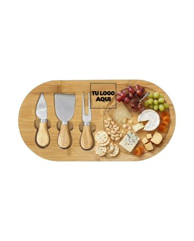 Tabla Cheese Time - personalizable con tu logo