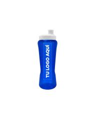 Tomatodo Curve Azul Rey Traslucido 560Ml Pvc - personalizable con tu logo