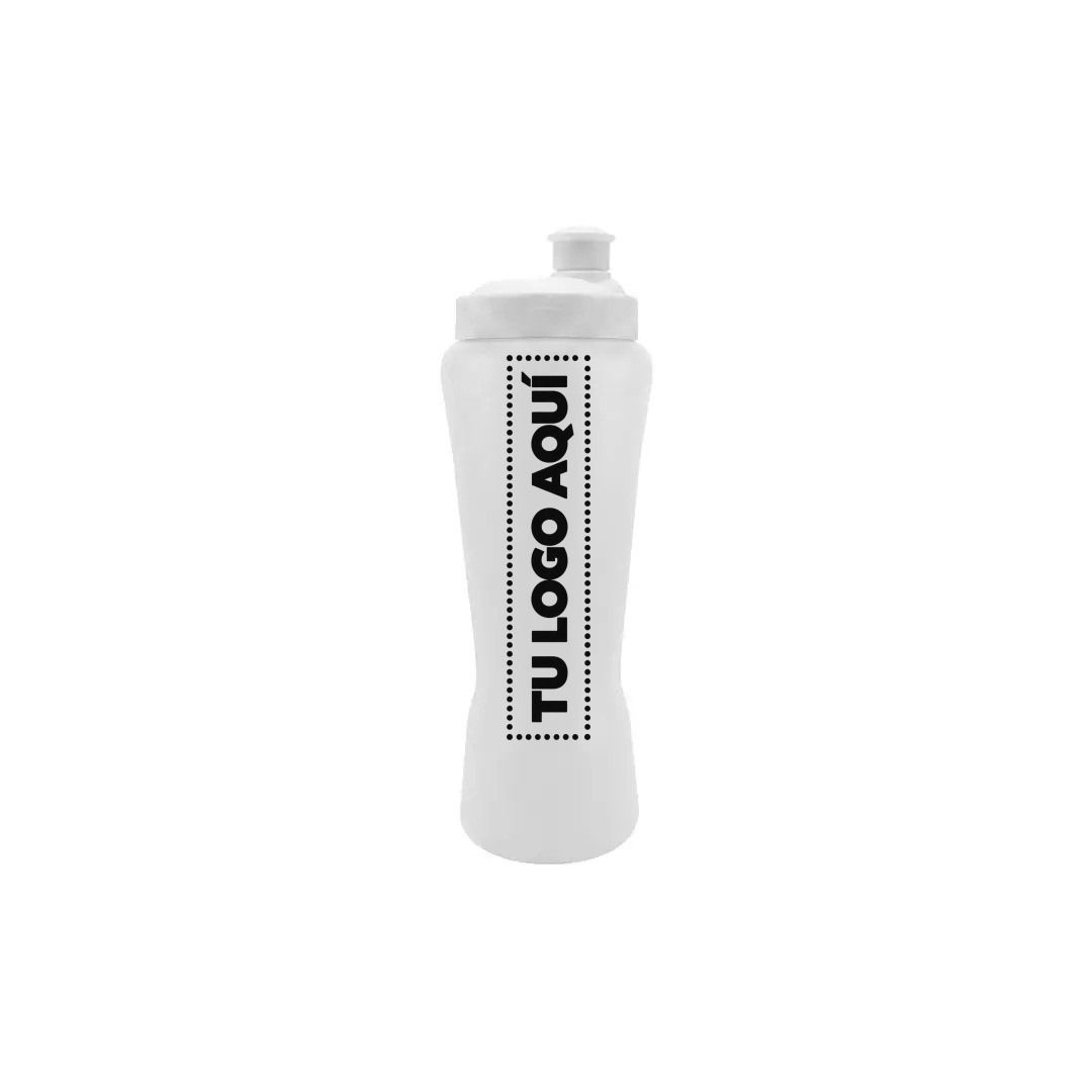 Tomatodo Blanco Sólido 560 ml PVC - personalizable con tu logo