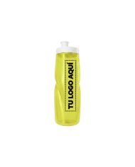 Tomatodo Amarillo Traslúcido Con Tapa Estándar 650 ml - personalizable con tu logo