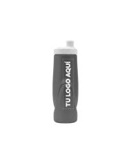 Tomatodo Plateado Sólido Con Tapa Estándar 650 ml - personalizable con tu logo